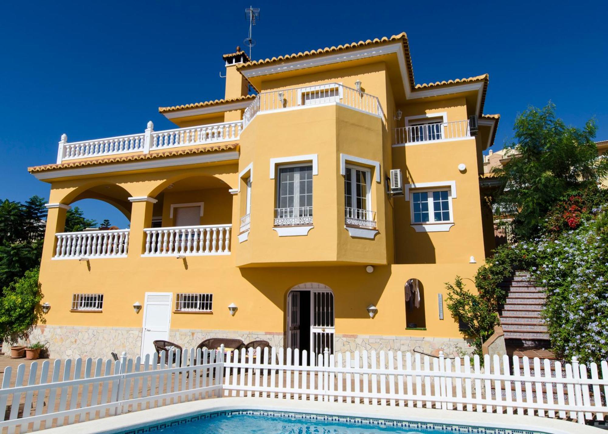 Villa Borja Torre Del Mar Exteriör bild